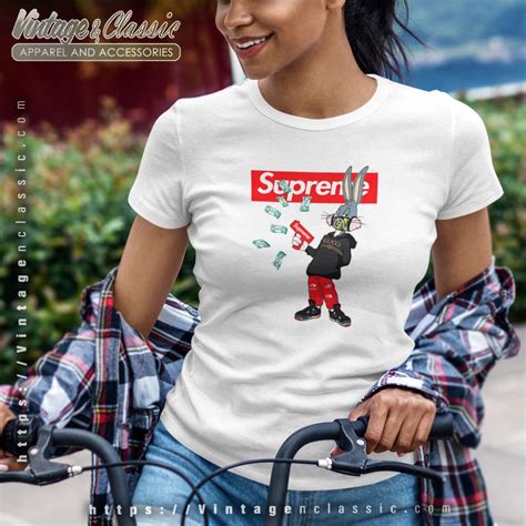 bugs rabbit supreme and gucci mashup sweatshirt|Bugs Rabbit Supreme And Gucci Mashup Shirt .